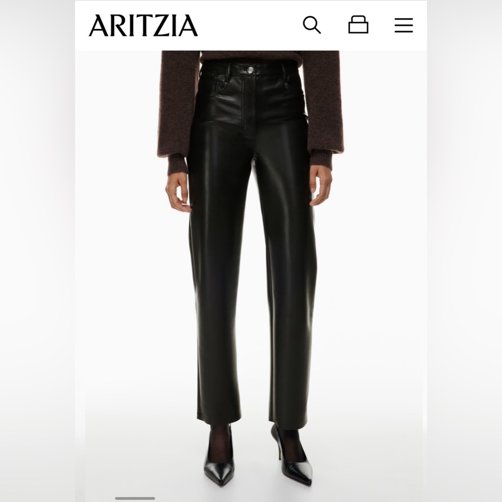 Aritzia | Wilfred Melina Pant | Black | 2